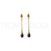 Boucles d'oreilles Pendantes plaqué or · prix discount,remisé,pas cher soldé,plaqué or