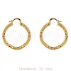 Boucles d'oreilles Créoles plaqué or · prix discount,remisé,pas cher soldé,plaqué or