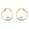 Boucles D'Oreilles femme altesse plaqué or/oxyde de zirconium · prix soldé,discount,pas cher remisé