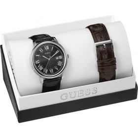 Coffret montre Guess noire W0384G2