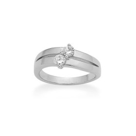 Bague Argent 925 Rhodié
