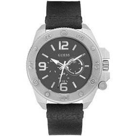 Montre Guess ronde fond bleu W0658G1