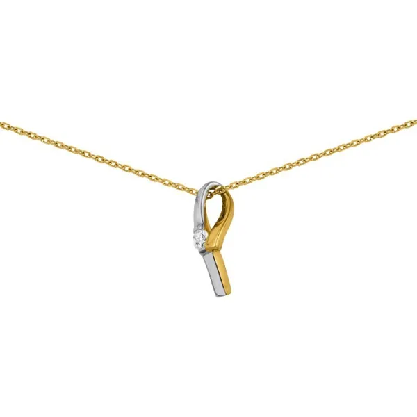 Collier Plaqué Or et oxyde de zirconium pour Femmes pas cher solde,remise,Promotion