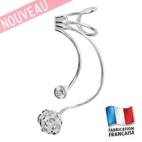 Bijou d'oreille motif fleur
