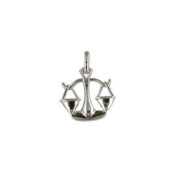 Pendentif zodiacque en argent Balance