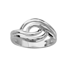 BAGUE ARGENT 2 VAGUES 064560