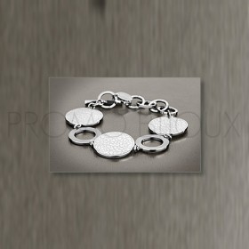 Bracelet Lotus Style - Acier Multi-Cercles