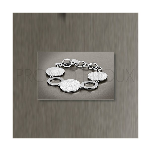 Bracelet Lotus Style - Acier Multi-Cercles