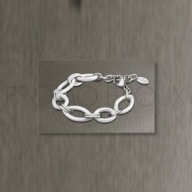 Bracelet Lotus Style - Céramique Blanche