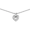 Collier Argent et oxyde de zirconium pour Femmes pas cher solde,remise,Promotion