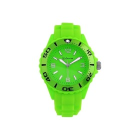 Montre verte fluo en silicone