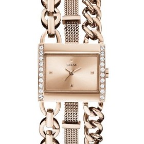 Montre Guess femme acier argenté chaine acier W0433L1