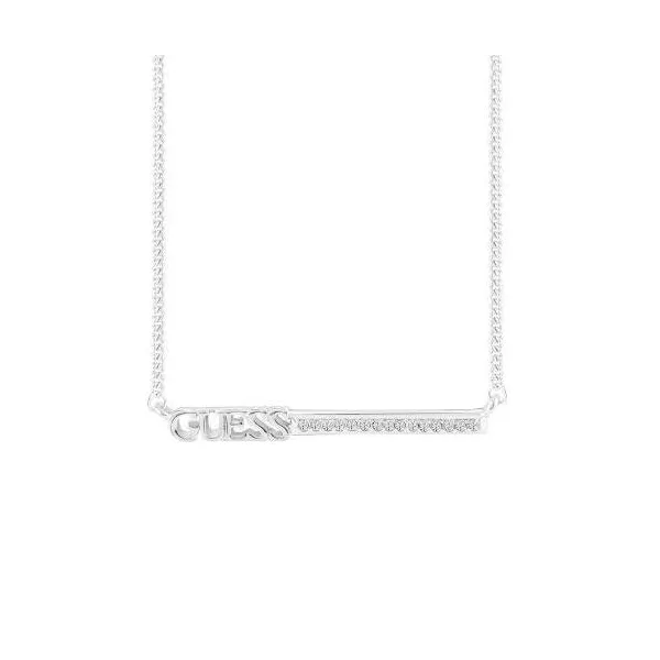 Collier Guess UBN71264 Pour Femme - Argenté (silver) - Longueur 45 Cm - Neuf Avec étiquettes