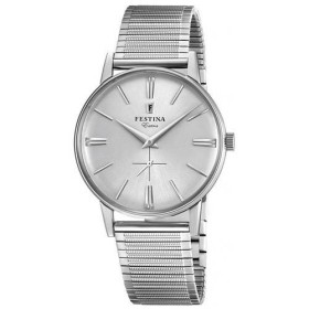 Montre Festina Façade Argentée Homme