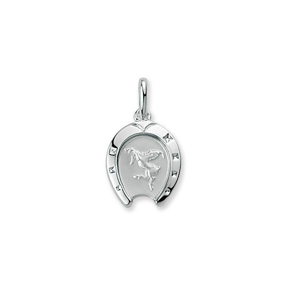 Medaille capricorne en argent