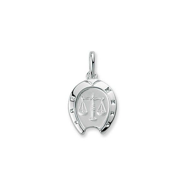 Pendentif zodiacque en argent Balance