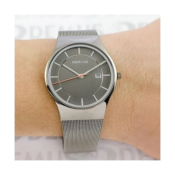 Montre Bering homme bracelet milanais