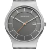 Montre Bering homme bracelet milanais