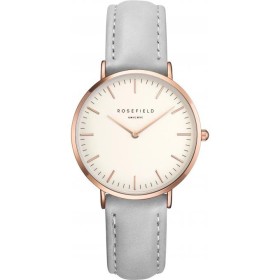 Montre Rosefield grise et blanche pour femme