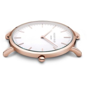 Montre Rosefield noire et blanche pour femme