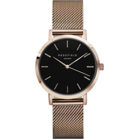 Montre Rosefield bracelet milanais doré rose pour femme