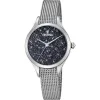 Montre mademoiselle en acier et argentée pour femmes Festina