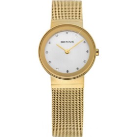 Montre classique extra plate en or pour femmes Bering