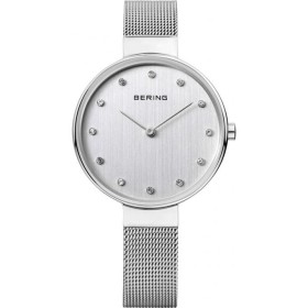 Montre argentée avec cristaux pour femmes Bering