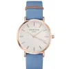 Montre Rosefield bleue et blanche pour femme