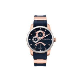 Montre Cerruti 1881 en silicone bleue et rose gold Homme