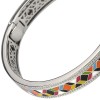 Bracelet Una Storia - Bracelet jonc argent/email multicouleurs jo121193