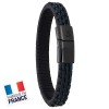 Bracelet Jourdan Homme - Acier et or noir - Longueur 18,5cm