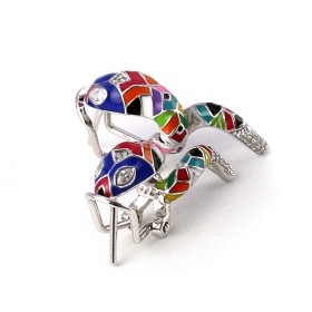 Boucles d'oreilles Una Storia Snake