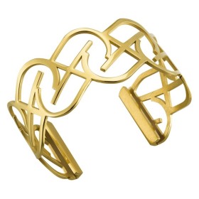 Bracelet Jourdan Jiji en acier doré