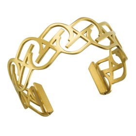 Bracelet Jourdan Jiji en acier doré