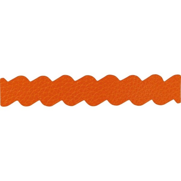 Accessoire bracelet Jourdan Jiji en cuir orange