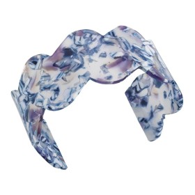 Accessoire bracelet Jourdan Jiji en acétate blanc bleu rose