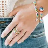 bague serpent sur main