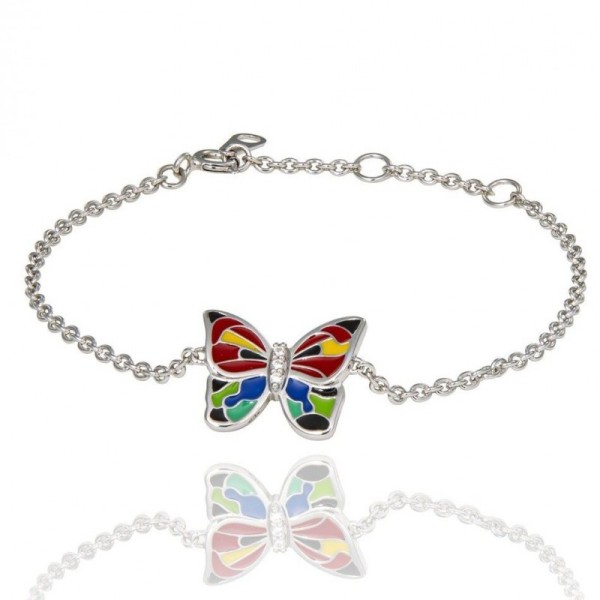 bracelet una storia argent papillon BR121100