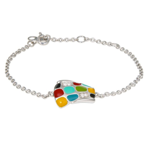 bracelet una storia argent mosaïque BR121171