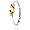 Bracelet jonc abeille rigide - Una Storia