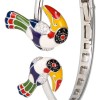 Bracelet jonc Toucan rigide - Una Storia pas cher