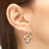 Boucles d'oreilles fauve argent - Una Storia