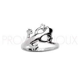 Bague en Argent Salamandre 063866