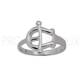 Bague en Argent Etrier 064913