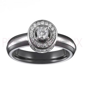Bague Céramique / Argent