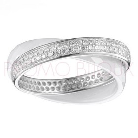 Bague Céramique / Argent