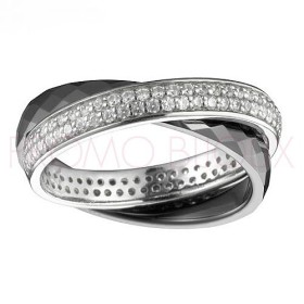 Bague Céramique / Argent